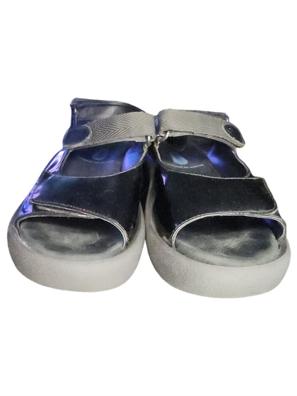 Woky Jewel Patent Sandals, Womens 36 EU (5.5 US) - Picture 5 of 10